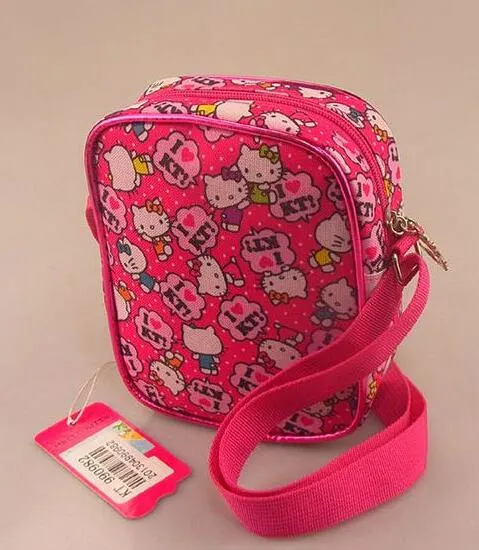 Manufacturer Kids Cute Hello Kitty Pattern Shoulder Bag Sh-16031107