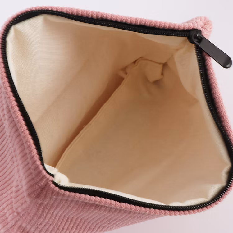 Simple Canvas Makeup Bag Large Capacity Student Stationery Pen Bag Wholesale Portable Storage Bag