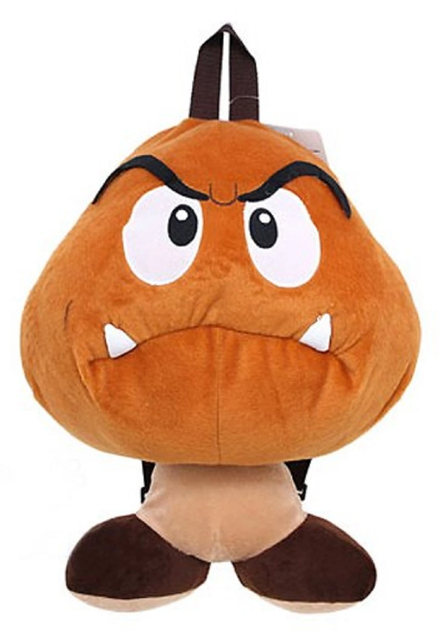 Cute Big Eyes Monkey Stuffed Bag Plush Backpack