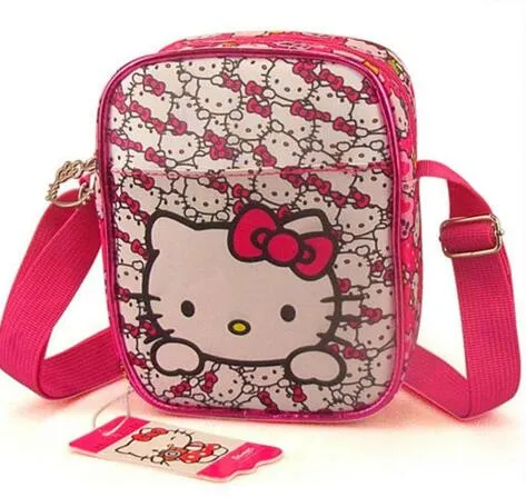 Manufacturer Kids Cute Hello Kitty Pattern Shoulder Bag Sh-16031107