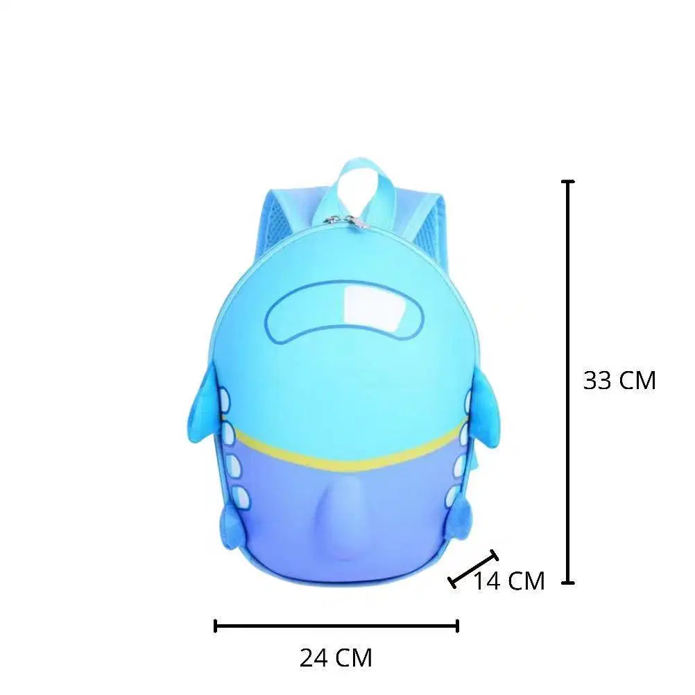 Kids Airplane Bag Preschool Nursery Kindergarten Cartoon Backpack Wbb14531