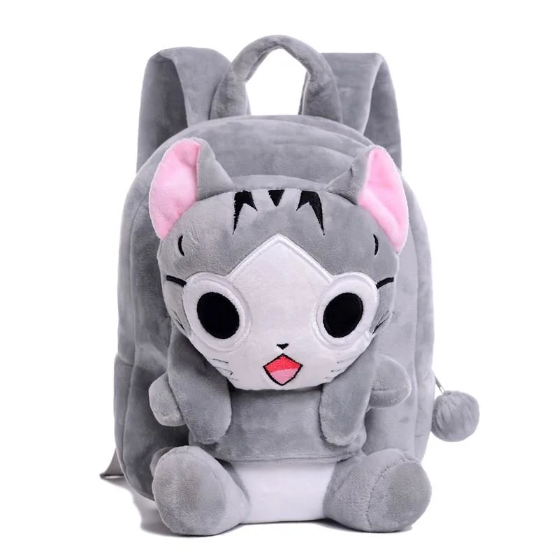 Cute Big Eyes Monkey Stuffed Bag Plush Backpack