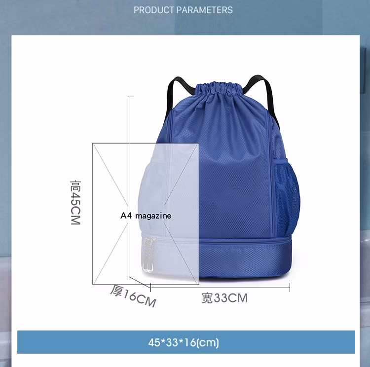 Factory Cheap Fashion Drawstring Backpack New Casual Backpack for Men Women Outdoor Mountaineering Oxford Cloth Fitness Backpack