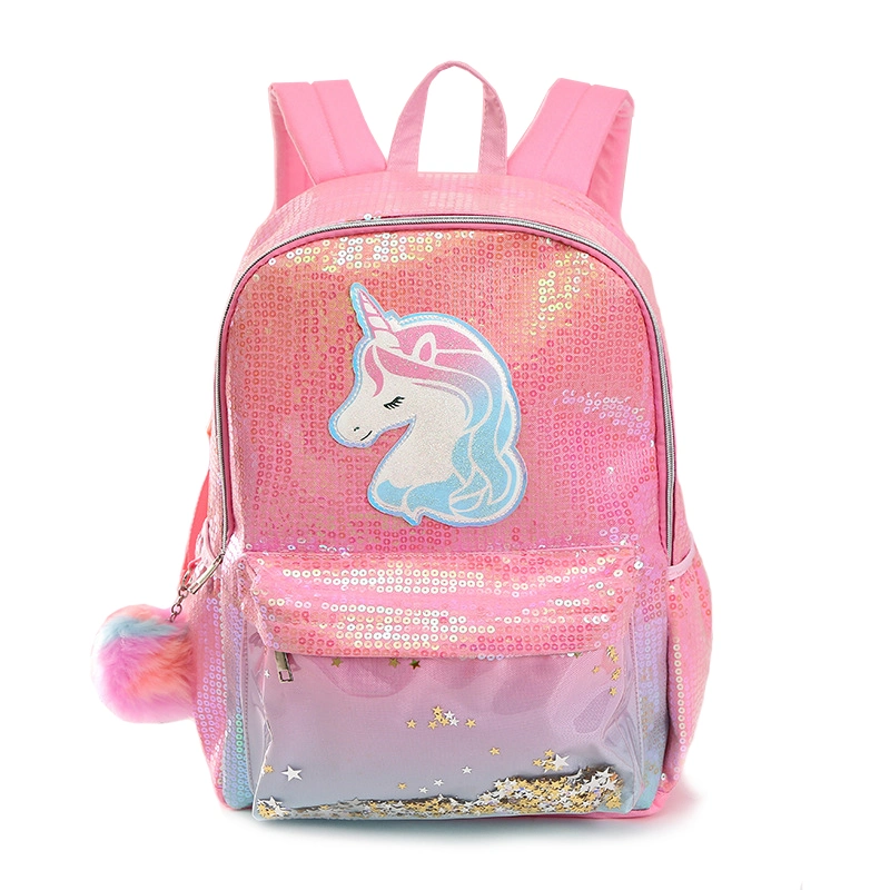 Cute Toddler School Backpack Sequin Bag 3D Cartoon Animal Bag Unicorn Bag