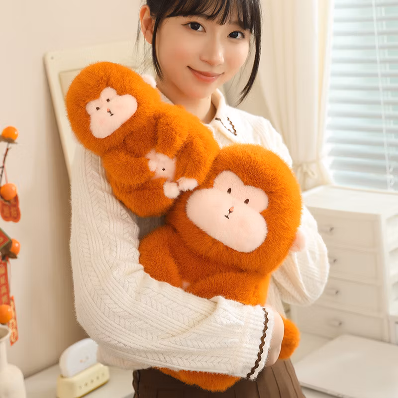 2024 New Arrival Cute Monkey Plush Toys Doll Claw Machine Souvenir Gifts
