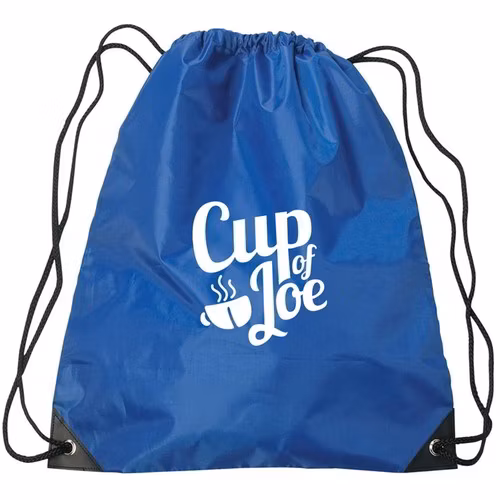 Custom Print Polyester Drawstring Backpack Sports