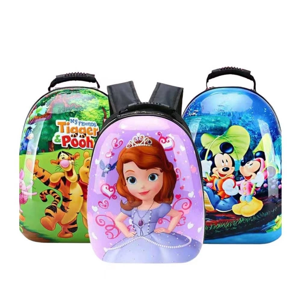 Children Cartoon Hard Shell Bag Toddler Nursery Kindergarten Preschool Backpack Wbb14535