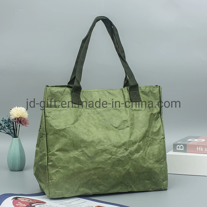 High Quality Washable Tyvek Custom Logo Waterproof DuPont Tote Bags