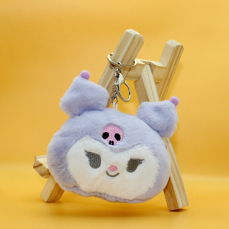 Cartoon Sanrio Doll Cute Keychain Coin Purse Pendant Student Earphones Bag