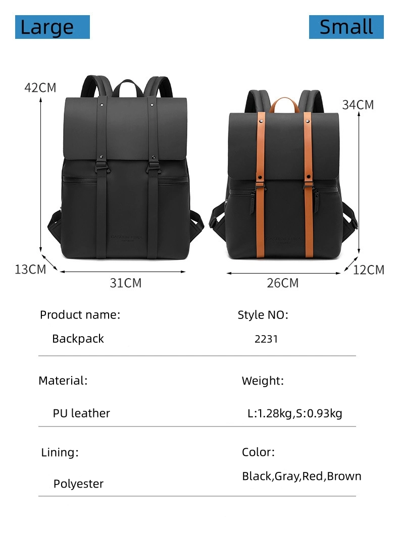 Fashion Outdoor Work Sports Men Travel School Laptop Bag Office Backpack