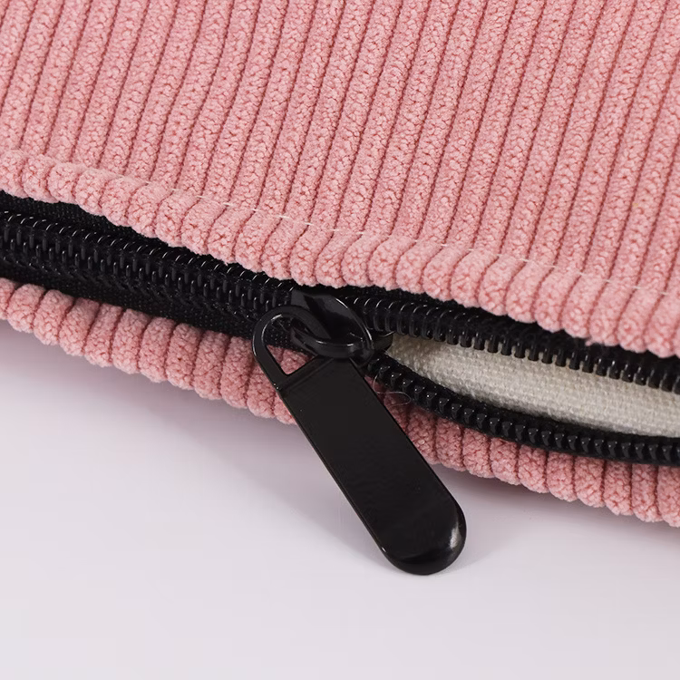Simple Canvas Makeup Bag Large Capacity Student Stationery Pen Bag Wholesale Portable Storage Bag