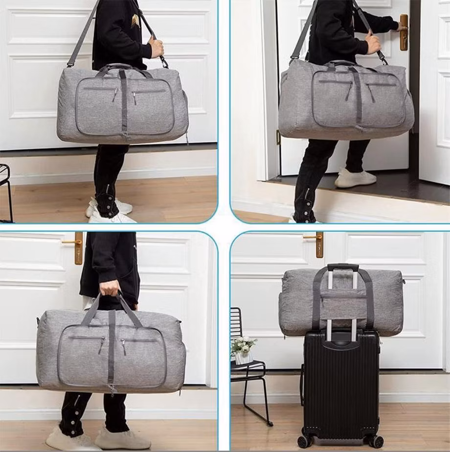 Foldable Light Weight Carry-on Sport Gym Large Capacity Weekend Duffel Luggage Bag