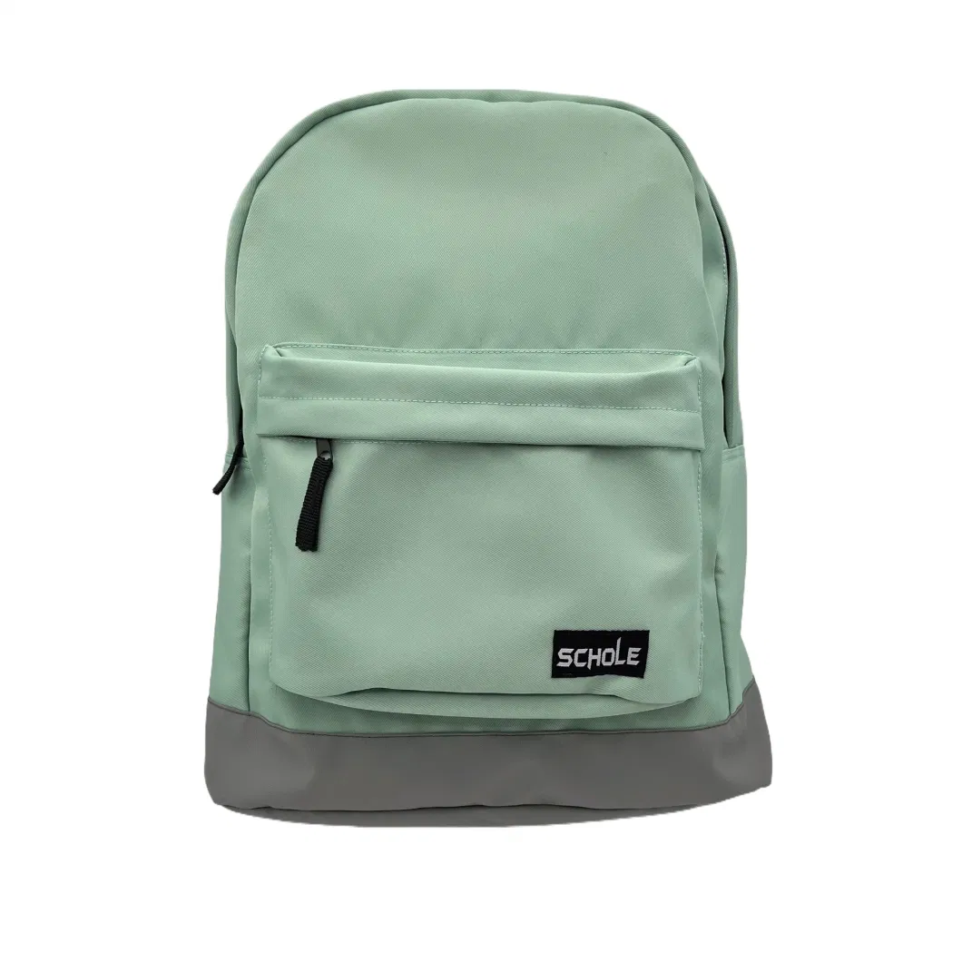 2023 OEM&ODM 16 Inch New Style Pure Color School Bag