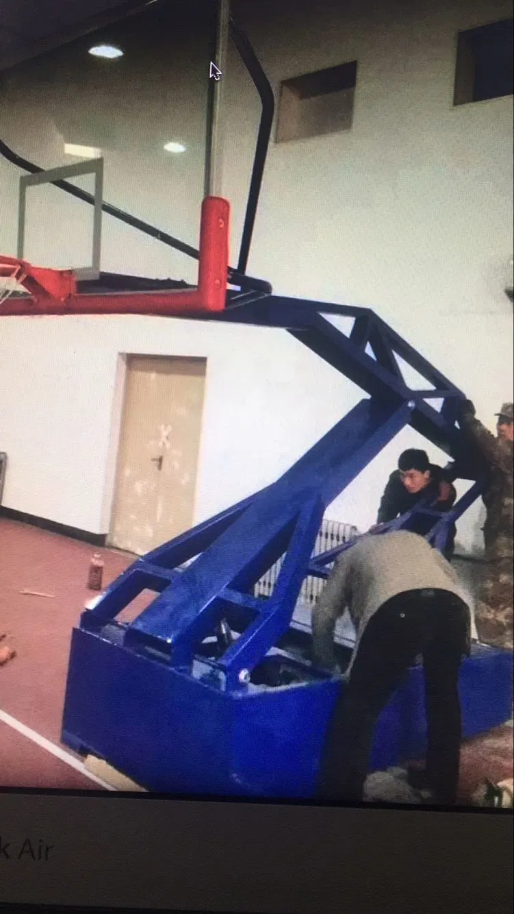 Manual Hydraulic Basketball Back Stop Factory