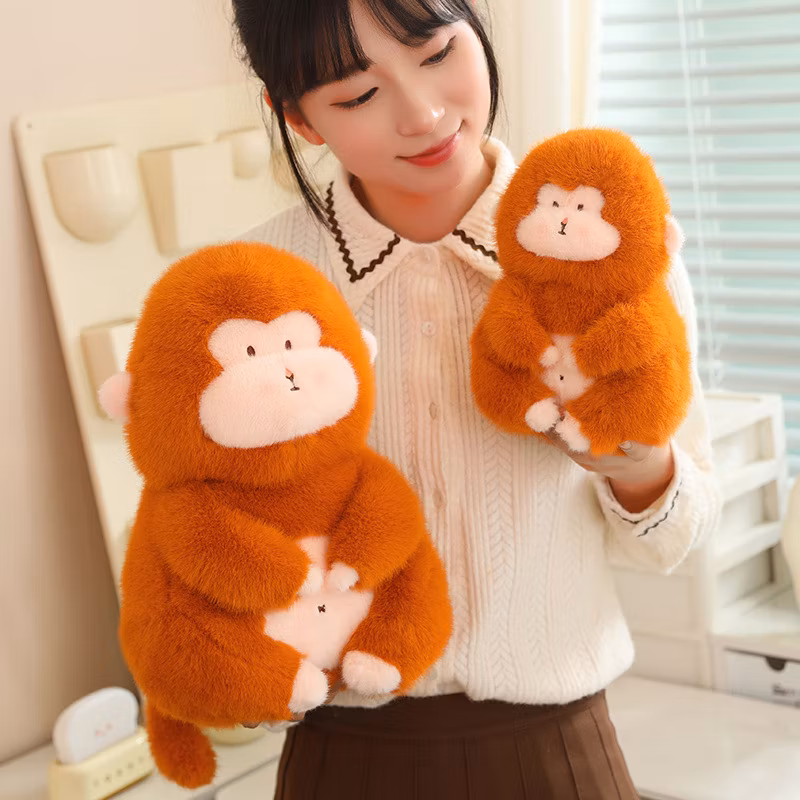 2024 New Arrival Cute Monkey Plush Toys Doll Claw Machine Souvenir Gifts
