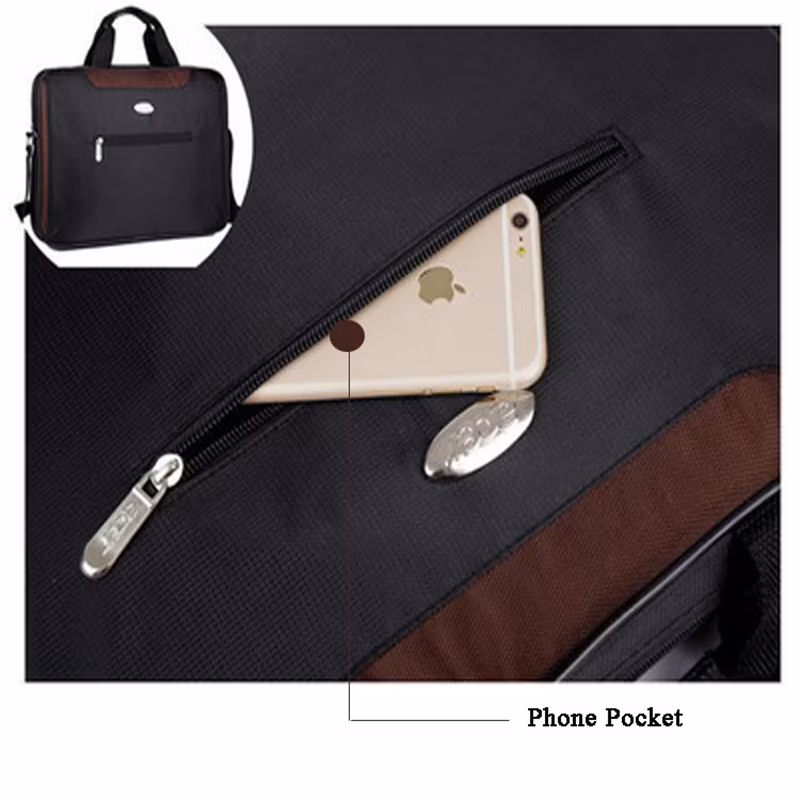 Customized Portable Business 13 14 15 16 Inch iPad Notebook MacBook Computer Handle Messenger Briefcase Travel Polyester Nylon Oxford Laptop Shoulder Tote Bag