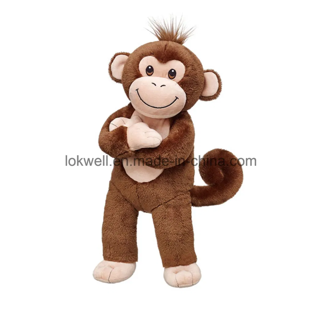 Zoo Animal Soft Plush Stuffed Monkey Toys