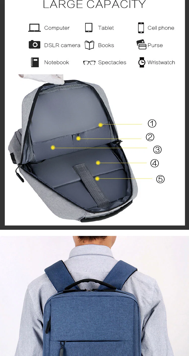 A Computer Backpack That Folds and Recharges