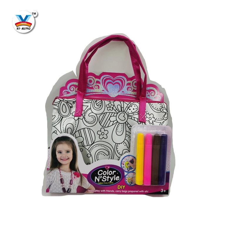 DIY Doodle Jewelry Bag Girls Funny Educational Gift Factory Price Baby Toy