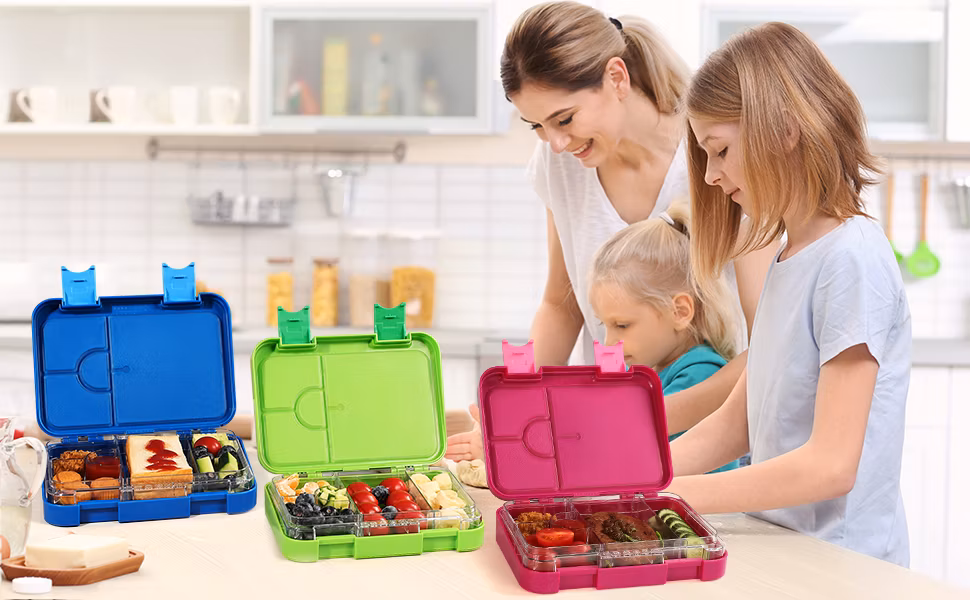 Stylish Aohea Bento Box - Leakproof School Lunch Container for Adults
