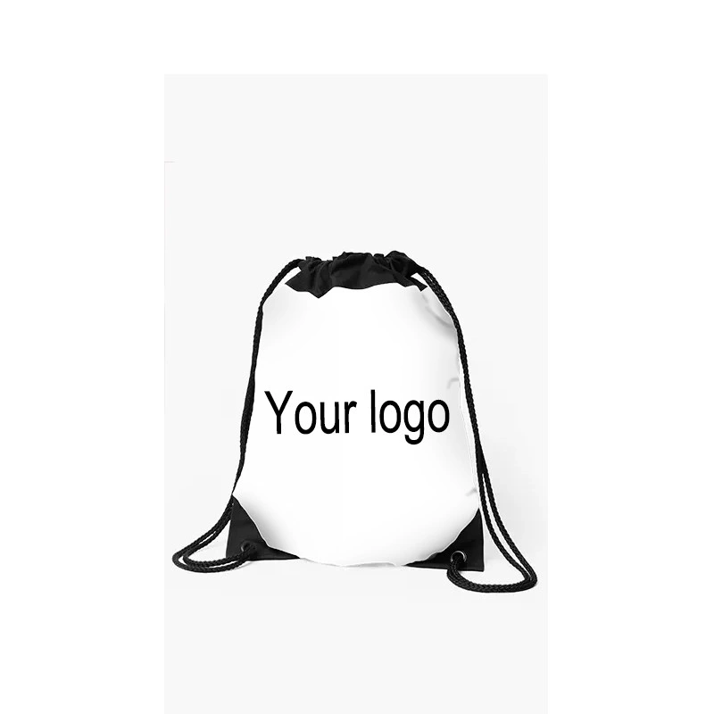 Hot Selling Men Women Sport Gym Travel Bag Cute Printing Drawstring Bag Custom Animal Drawstring Backpack