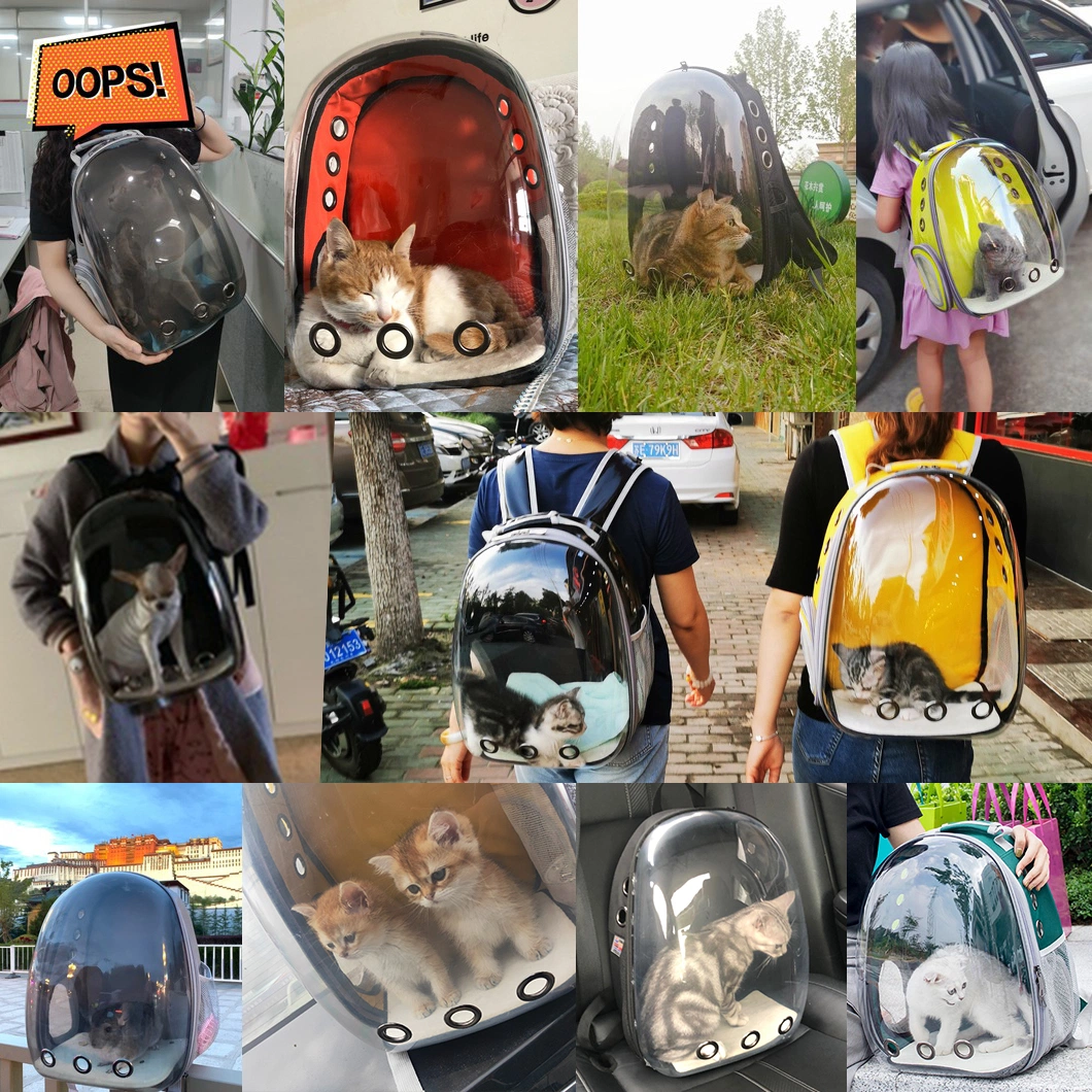 Outsider Waterproof Transparent Comfortable Shoulder Airline Approved Supply Accessories Wholesale Carrier Shocked Bag Pet Space Capsule Backpack 5% off