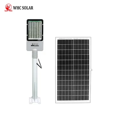 Whc Solar Light LED 25W 50W 80W Lamps Sensor Street Lightings Garden Lawn Bulbs Energy Saving Lamp Flood Outdoor Lighting Floodlight Power System Controller Lig