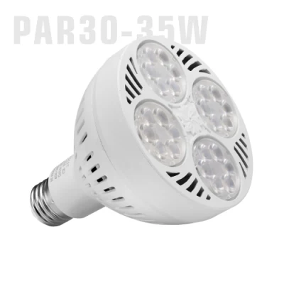 35W PAR30 LED Bulb AC110V 220V ETL E26 E27 35W 3000K 4000K 8000K 10000K Flood Dimmable 30W 32W PAR 30 PAR30 LED Jewelry Light Bulb