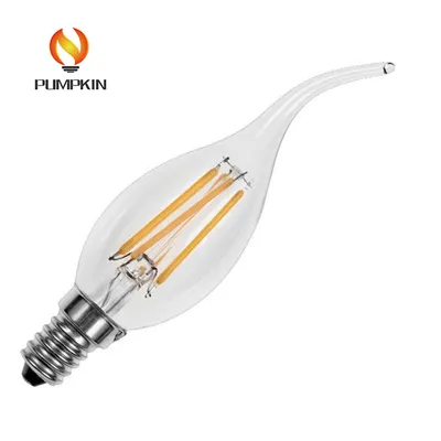 Frost Glass C35 Lamp LED Light Edison LED Filament Lighting Bulb Candle E14