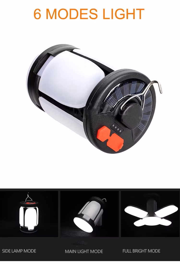 Hot Sale Emergency Solar Panel Light LED Solar Portable Bulb Solar Lights Outdoor LED Camping Light