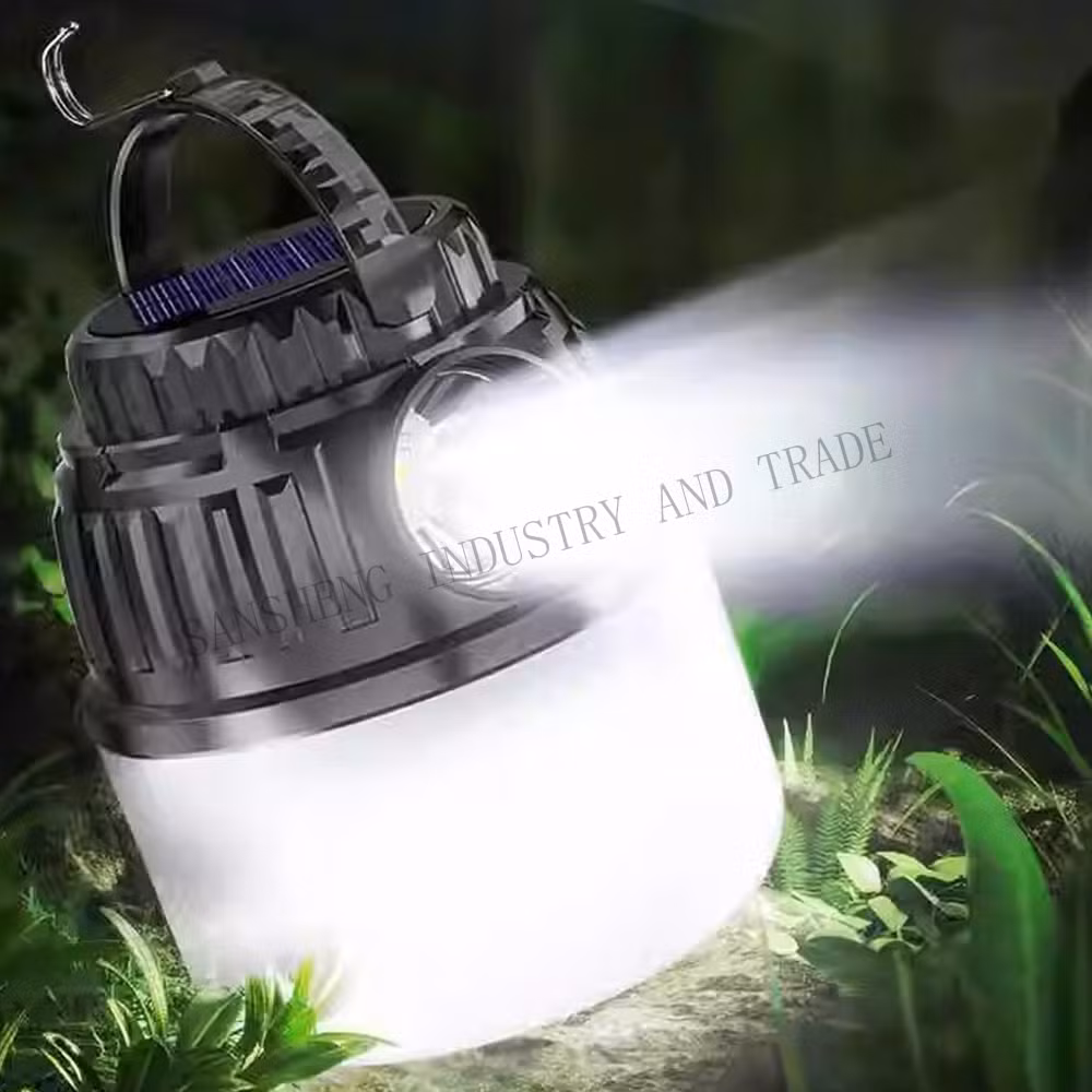 Rechargeable Bulb Solar LED Emergency Portable Camping Lamps LED Light