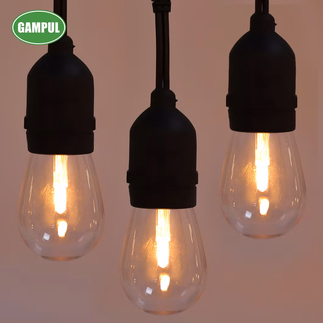 Waterproof LED String Lights with Candle Bulbs for Christmas Decorations