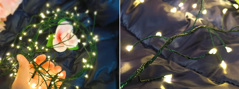 Wedding Decoration LED Fairy Light Fire Bulb Garden Boho Fairy Lights