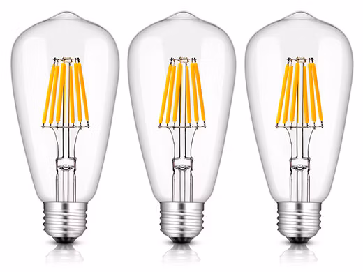 St64 LED Filament Bulb Energy Saving Lamp 10W LED Bulb Light with Ce RoHS Decorative Light Bulb