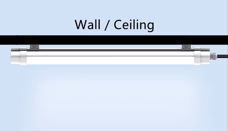 Iron Body Cheap Price Bulk Quantity Surface Mounted Linear LED Batten 100W Iron Tube LED