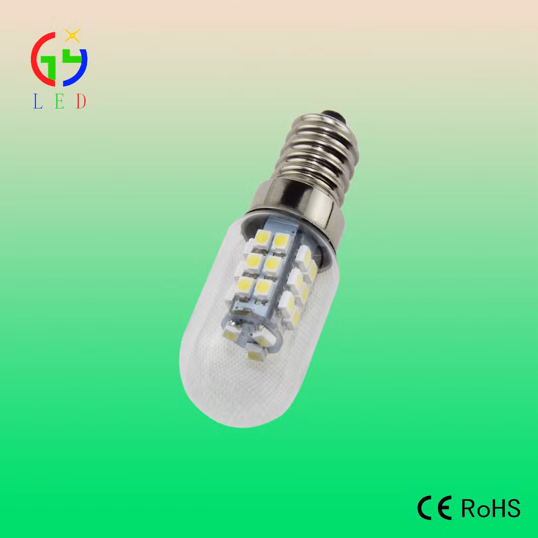 LED T22 Frosted Plastic Cover Refrigerator Bulbs, LED T22 E14 Night Light Lamps, LED E14 Screw Midget Replacement Bulbs
