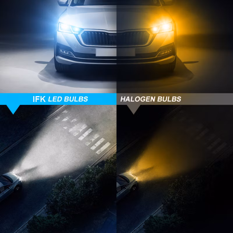 Easy Installation 12-24V IP68 LED Bulb 9005 9007 H1 H7 H4 H11 Car LED Headlight