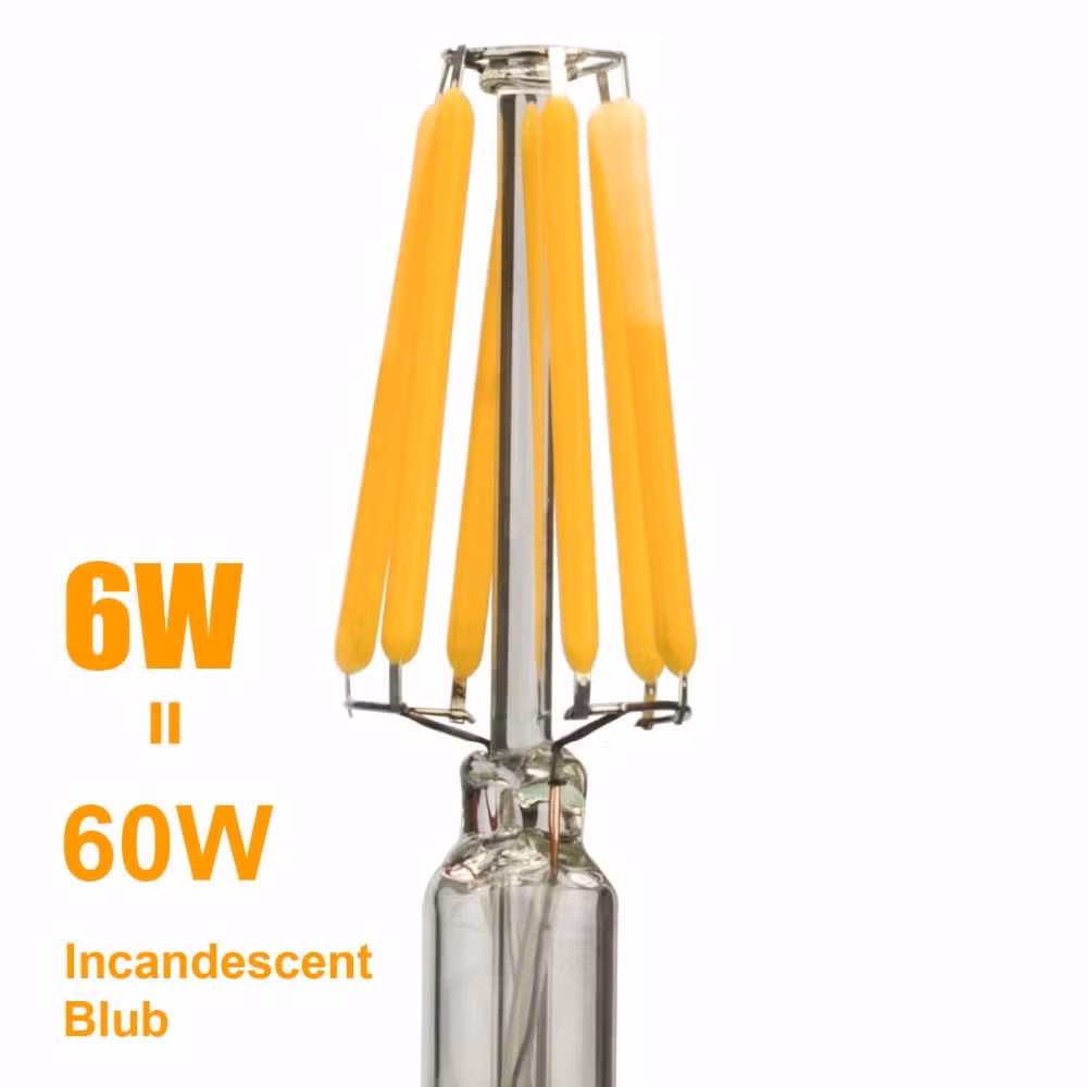 St64 LED Filament Bulb Energy Saving Lamp 10W LED Bulb Light with Ce RoHS Decorative Light Bulb