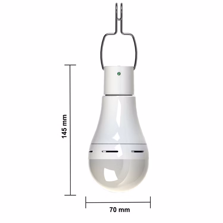 Portable LED Solar Bulb Light Emergency Light Outdoor Camping Light