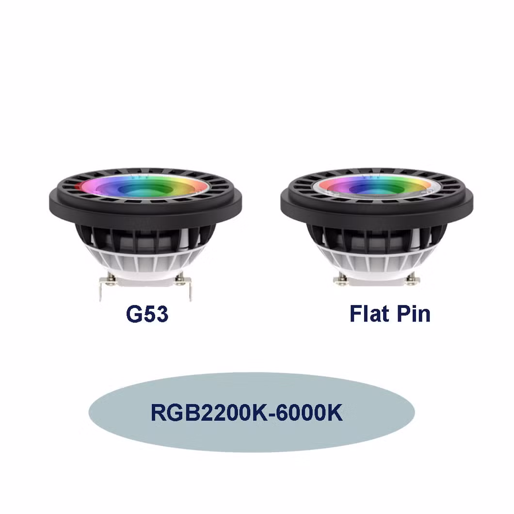 10W RGBW PAR36 Spotlight Bulb Landscape Smart Lamps