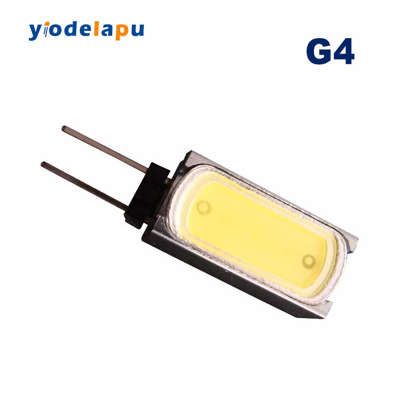 12V Side Pin Desk Lamp COB G4 LED Bulb