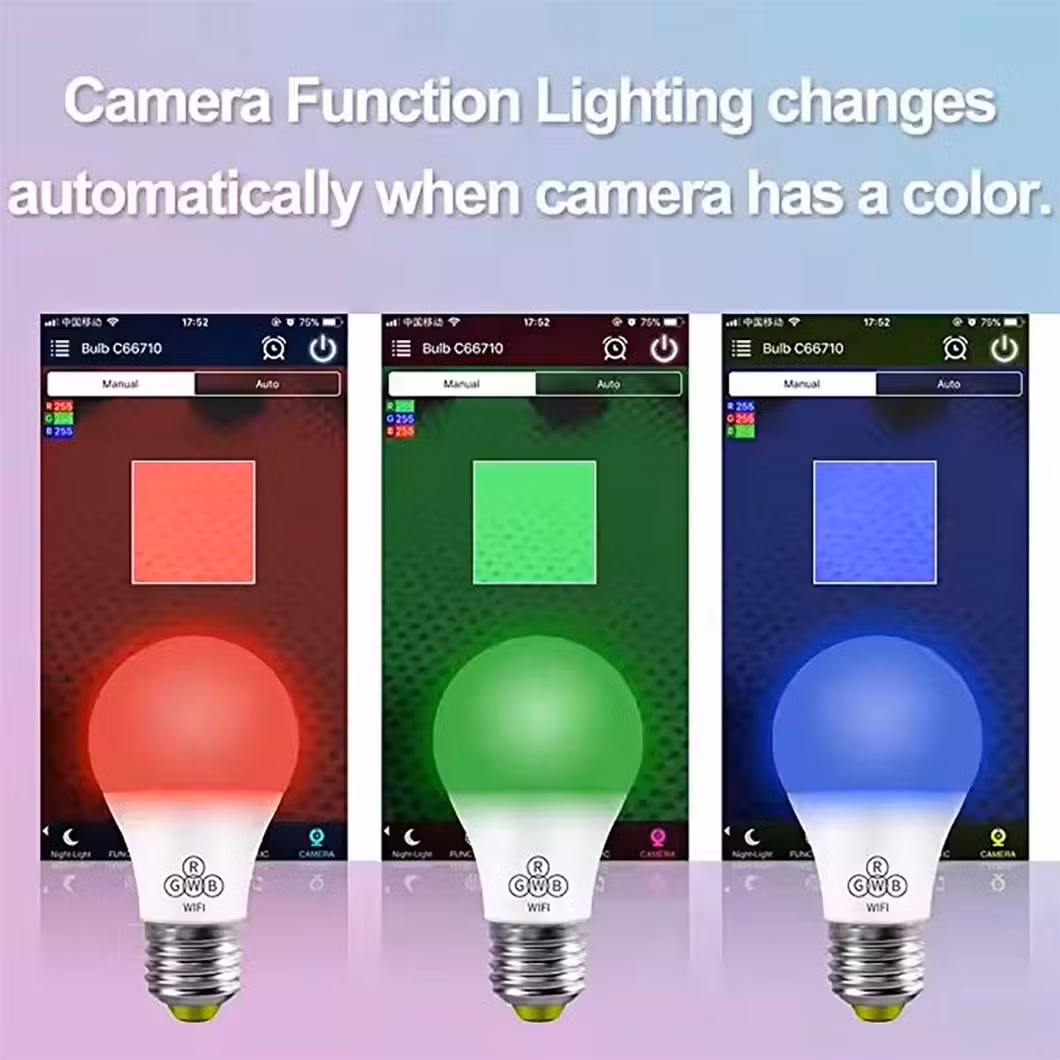 Automation Home Assistant Voice Smart Control High Lumen No Blinking LED Bulb