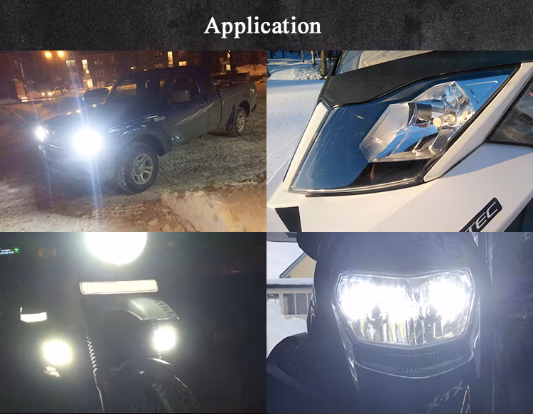 Aurora F2 H3 Clear Cut-off Line Lights Auto Lamps H3 LED Headlight Bulb
