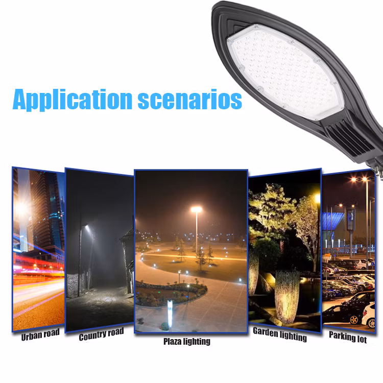 Solar Powered Arena Lights LED Street Lights Retrofit Higher Power LED Street Light Bulb 200W Streetlights