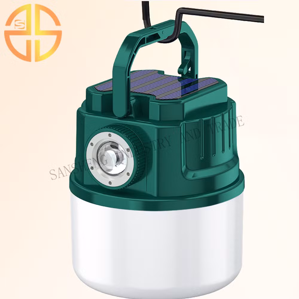 Rechargeable Bulb Solar LED Emergency Portable Camping Lamps LED Light
