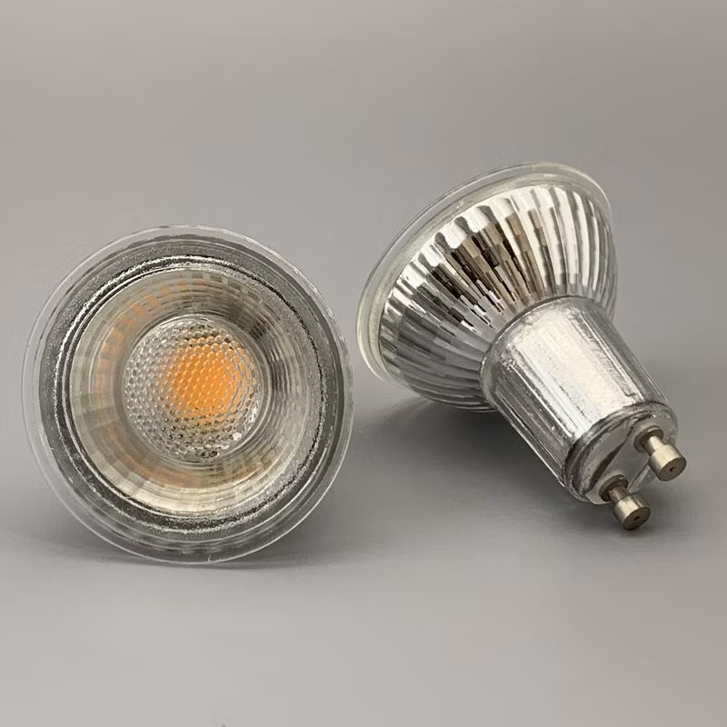 Hot Sale GU10 LED Lamp Cup Class a Glass Spotlight 2W Non-Dimmable Spot Light and High Efficiency LED Light Bulbs