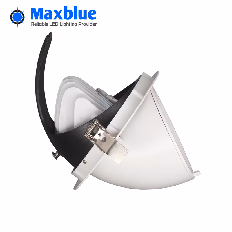 50W 360 Degree Rotatable 7inch Recessed COB LED Spotlight
