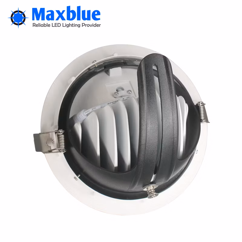 50W 360 Degree Rotatable 7inch Recessed COB LED Spotlight