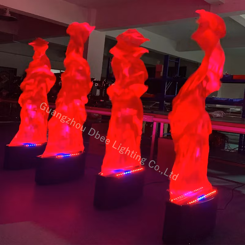 Full Color Hot Selling Stage Effects LED Stage Fire Effect Light / LED Silk Flame Light RGB LED Silk Flame Light Fire Machine