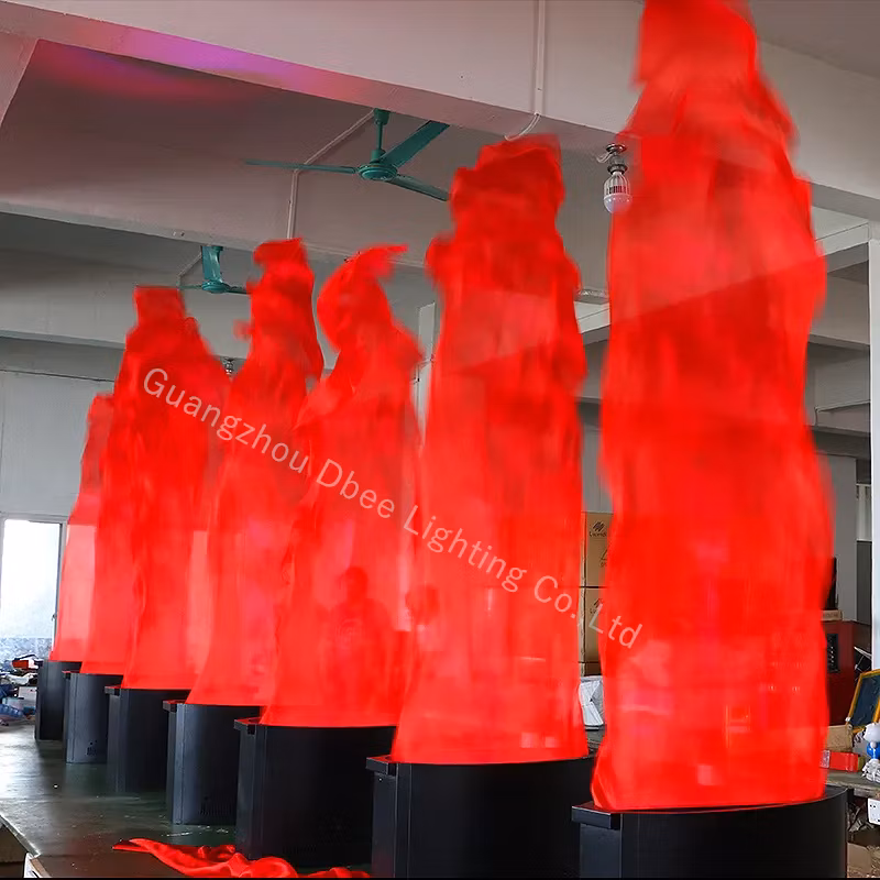 Full Color Hot Selling Stage Effects LED Stage Fire Effect Light / LED Silk Flame Light RGB LED Silk Flame Light Fire Machine